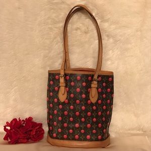 Louis Vuitton Monogram Cerises Cherry Bucket Bag